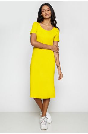 vestido amarelo gg