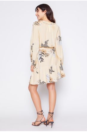 Vestido-Estampado-Com-Botoes-e-Franzido-corpo-costas